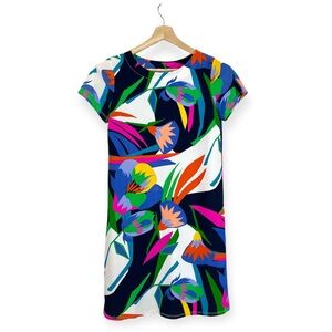 Jude Connally Nouveau Floral Navy Beth Dress XS